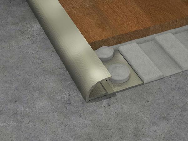 Quarter Round Inside Corner Stainless Steel Tile Trim 1.8m Finishing Strip