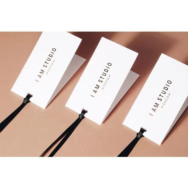 Anti Counterfeit Personalized Clothing Labels Wood Kraft Leather Custom Hang Tags For Clothing