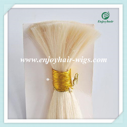 Peruvian 5A virgin remy hair bulk ,613# color, straight style 10''-26''length hair