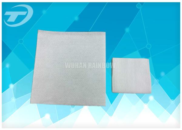 Multi Color Medical Gauze Pads For Absorbing Blood Ang Exudates Folded Edge