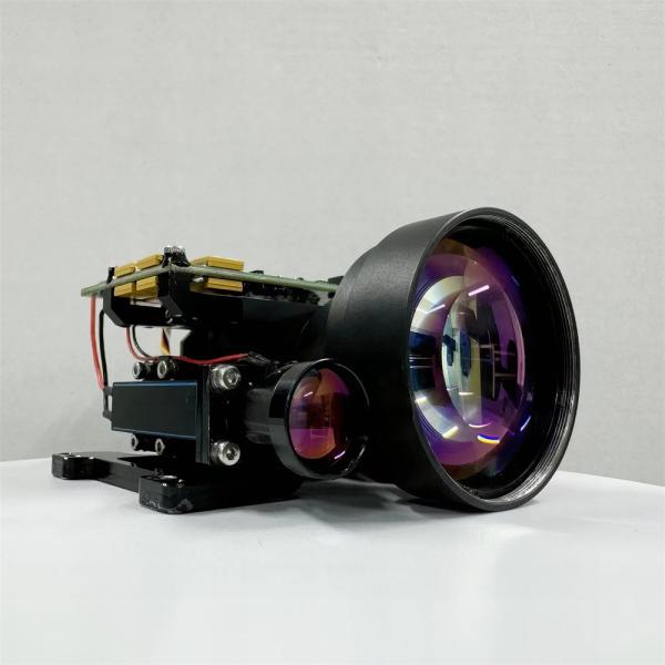 Módulo de telemétrico a laser de 8 km, ± 2 m Precisão de alcance Distância a laser Métro 0,5 mrad Ângulo de divergência do laser