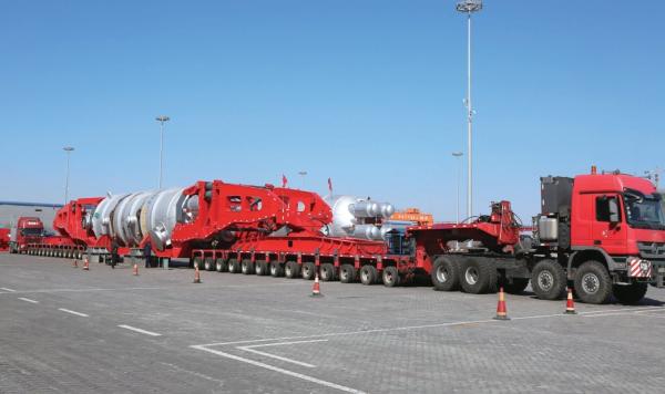 Turbines Transformer Transportation 500 Tons Hydraulic Modular Axis Trailer