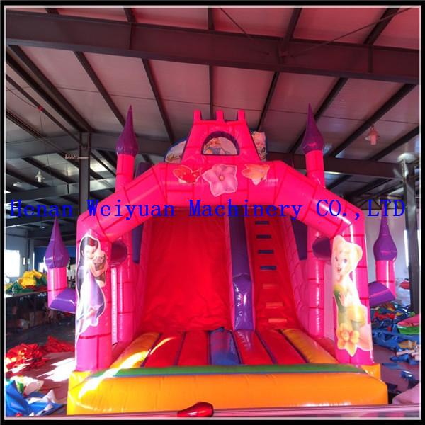 10% disaccount High safety car inflatable slide,commercial inflatable water slides PVC 0.6