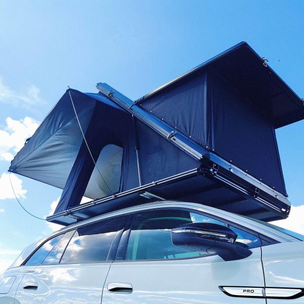 Tienda de techo rígida para SUV 210x130cm Aleación de aluminio Impermeable