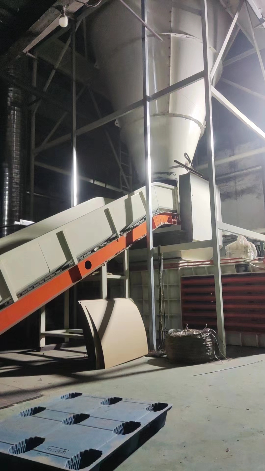 Garbage Station Paper Compactor Horizontal Hydraulic Baler with 120T Pressure Delta PLC and Double-Blade Cutter