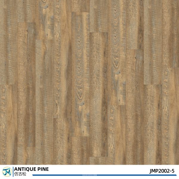 PVC Self Adhesive  Natural Pine Wood Flooring Plank 6inches X 36 Inches