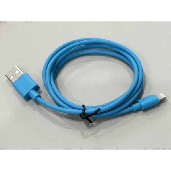 Lightning to USB-A Charging Cable Connector – PVC Wire for Mobile Power & Data Transmission