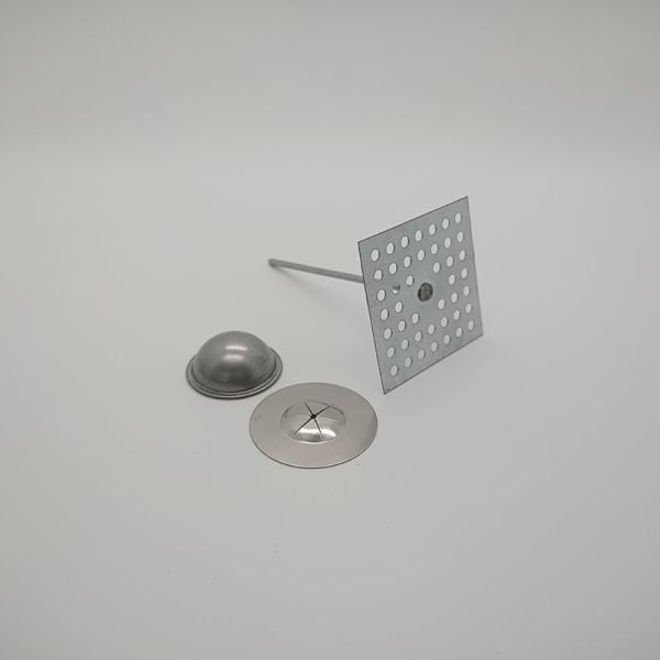 Anti Aging Perforated Base Insulation Hangers Fixing Pin 50mm Carton Iron Smooth Durable