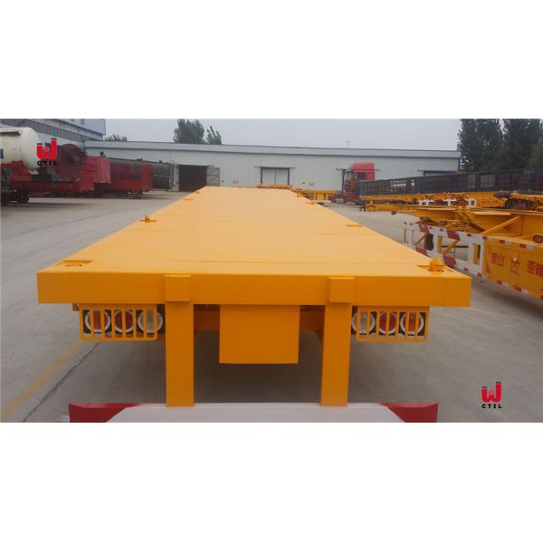 CCC Tri цапфы тележки грузовик трейлеров 60t Semi планшетный