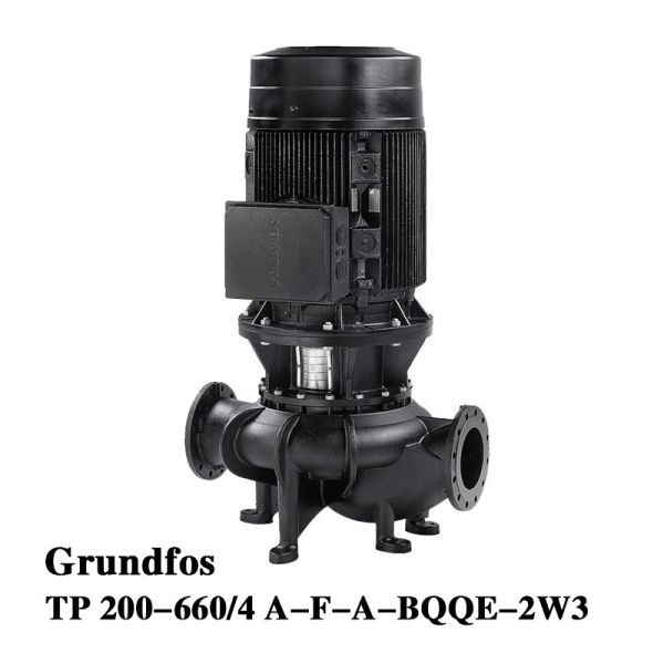 Grundfos TP 200-660/4 Standard Electric Single Stage Vertical in-Line Centrifugal Booster Pump for Water Transfer