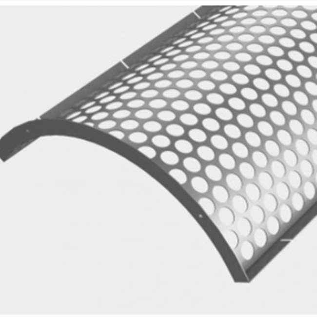 Serrated 0.6mm пефорировали нержавеющую плиту для дверей окна