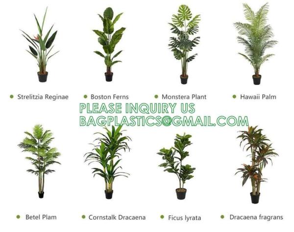Artificial Plants 6 Pack Onion Tall Grass Greenery, Faux Fake Grass Shrubs Plant Flowers Wheat Grass for House Home