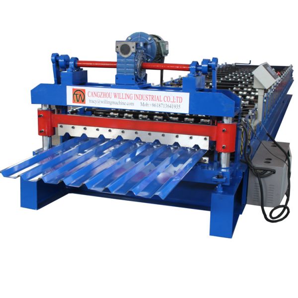 台形プロフィールのPpgiの屋根瓦ロール前の電気切断