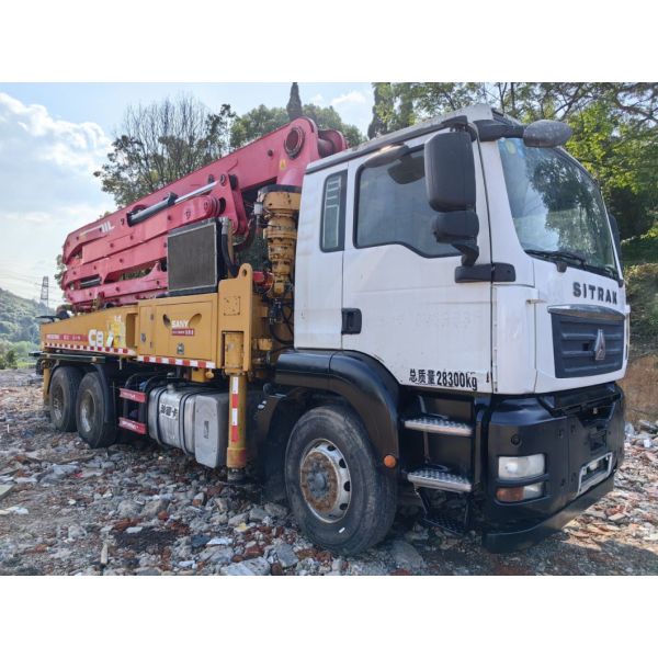 38м Грузовик Монтируемый насос 2017 Бетонный смеситель Машины оборудование машины Бетонный насос