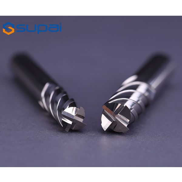 10% скидка 45HRC 55HRC Полированный 3 флейты Алюминиевый конечный Mill Cutter для карбидной Острие машины