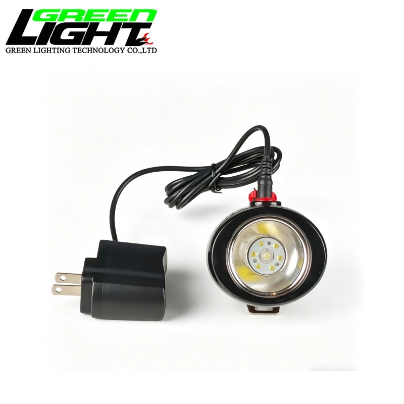 Rechargeable Cordless Mining Cap Lamp 2.8Ah LED Miner Headlight IP67 Waterproof for Underground Work
