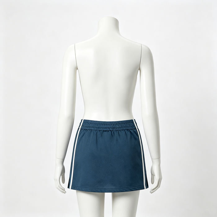 300GSM A Line Mini Skirt Wrinkle Free Sport Mini Skirt Spray Horse Wash