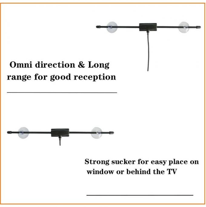 Vhf Uhf 470-862MHz Portable digital Car TV Antenna 2-3dBi HT--V033-03