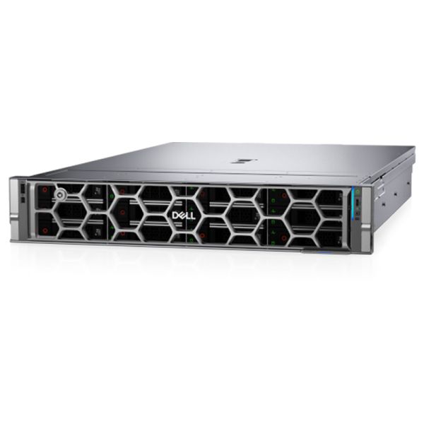 Dell PowerEdge R570 2U Rack Server with Xeon 6 Processor 16 DDR5 DIMM Slots and Up to 12 x 3.5-inch SATA HDD