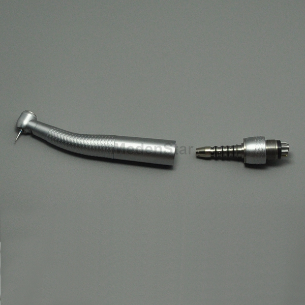 Triple Water Spray Stainless Bearing Push Button High Speed Fiber Optic Dental Handpiece