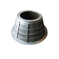 Cuña de acero inoxidable Filtro de cone de alambre, tamiz de ranura de pantalla, cesta de centrifugadora de carbón, cesta para el procesamiento de minería