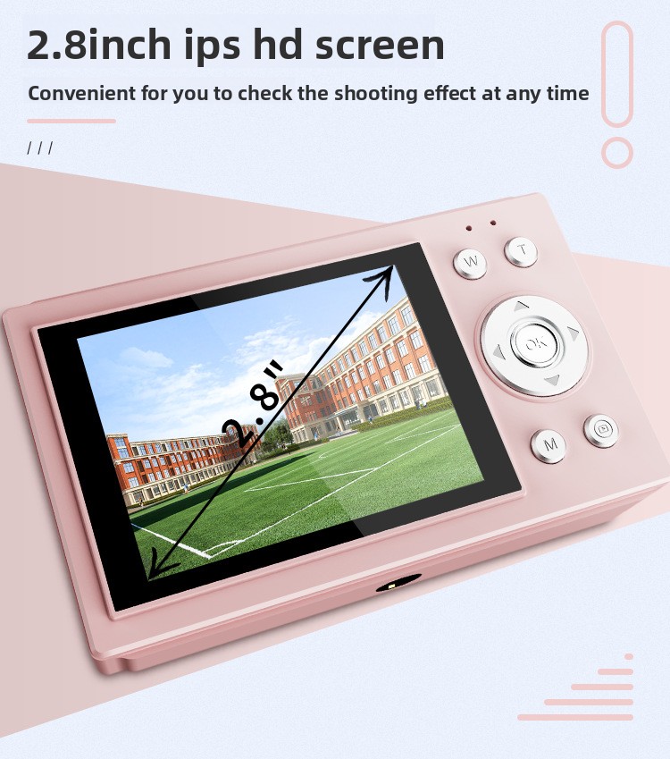 Carefully Selected Cross-border CCD Camera Retro Style for Students, 64.0million pixel 4K High-definition WiFi Digital Camera g