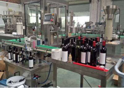 Linha de engarrafamento automática profissional serviço do vinho do Oem do equipamento