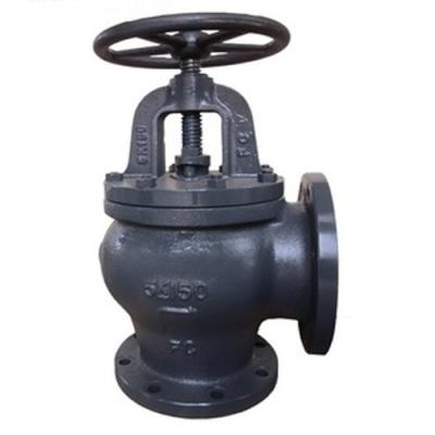 JIS F7354 5K Marine Valve , Cast Iron Screw - Down Check Angle Valves