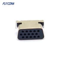 PWB de ángulo recto 15 Pin Female VGA de los conectores de un perfil más bajo D-SUB