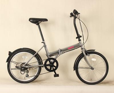 High Strength Steel Folding Road Bike Foldable Race Bike Six Speed