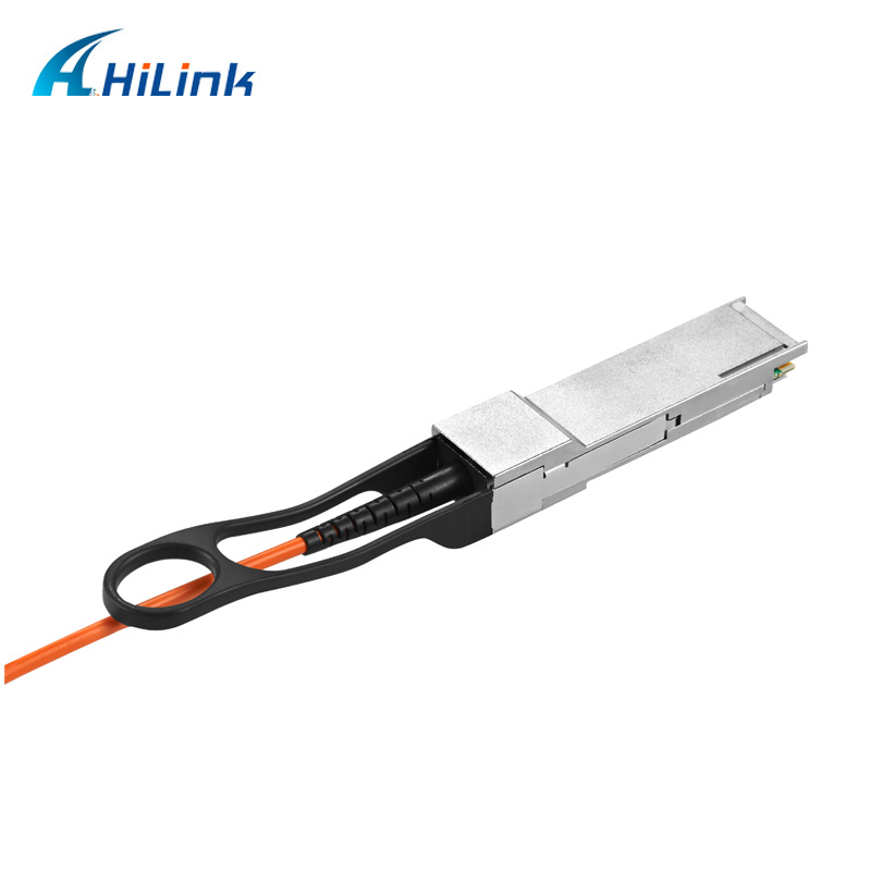 40G AOC QSFP+ к оптическому кабелю 4SFP активному AOC с четырехканальным