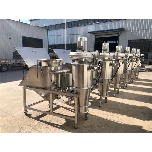 Automatic High Speed Carbon Steel Bag Dump Station For Cement Sand Granule