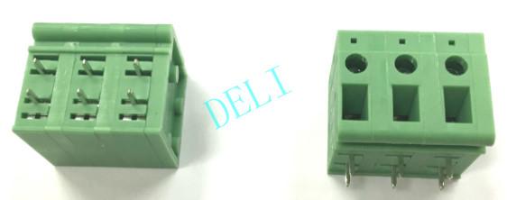 5.0mm 7.5 Pitch PCB Connector , Electrical Connector Blocks DL105V-XX-5.0/7.5