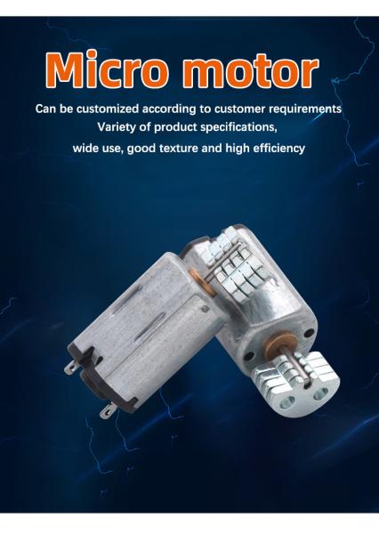 Durable Customized Micro Brushed Dc Motor Size 12mm For Small Fan