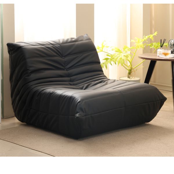 Genuine Leather Lazy Sofa Set Modern Design Eco-Friendly Small Apartment Leisure Lounge Home Furniture