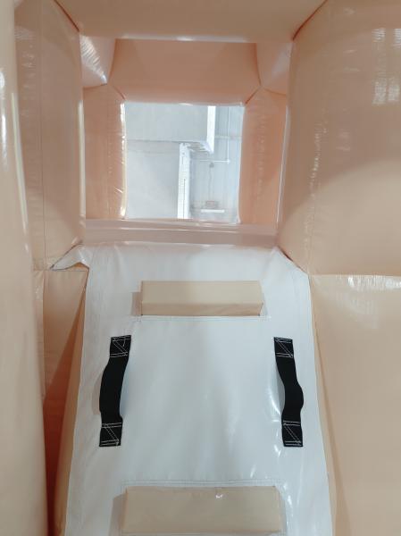 Tarpaulin Inflatable Bounce House Pink Inflatable Event Bouncer com Slide Inflatable Party Combo para Crianças