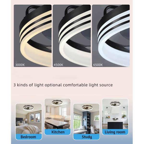 AC110-260V LED Ceiling Light with Intelligent Frequency Conversion and High CRI Ra 80