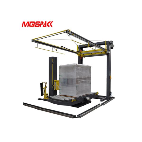 Touch Screen Automatic Palletizer Machine , Energy Saving Automatic Pallet Wrapper