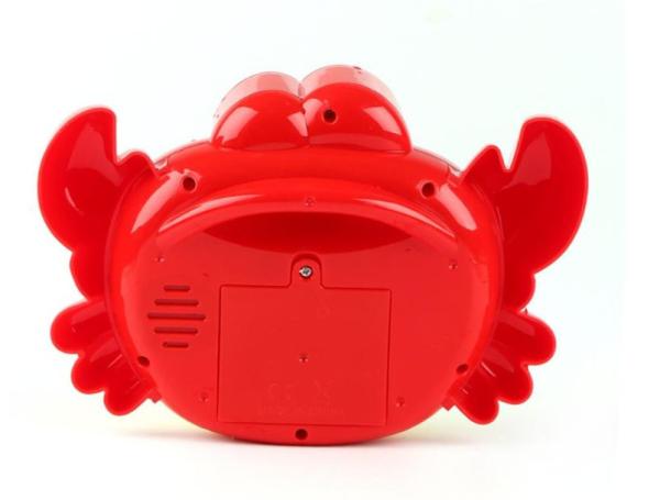 a bolha nontoxic do caranguejo do ABS faz à máquina 19*13cm para o presente do Natal das crianças