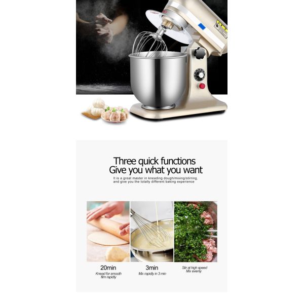 22 кг нержавеющая сталь многоцветный спиральный кухонный тестомешальник для хлебного напитка