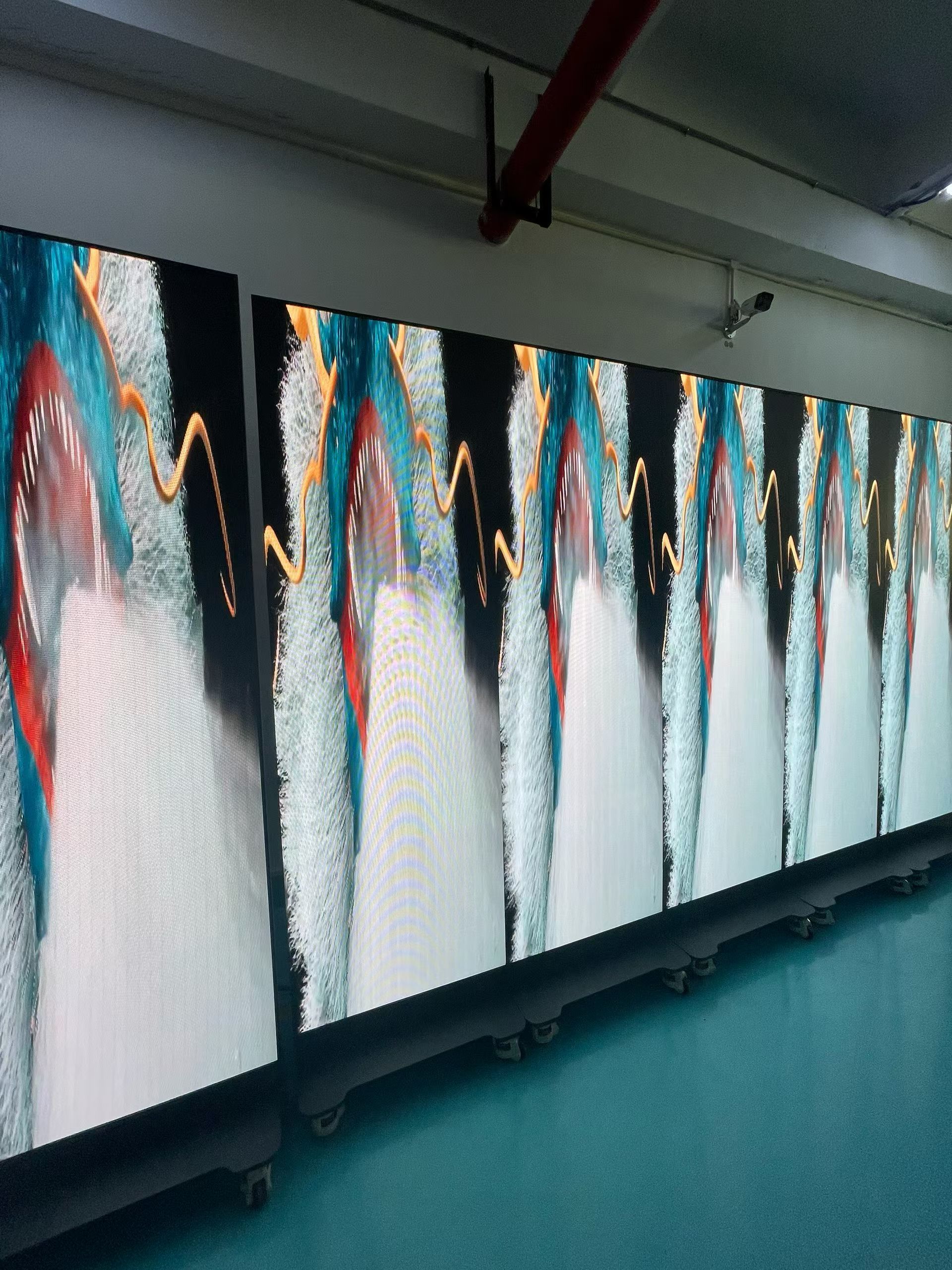 COB Advertising Poster LED Screen Display High Contrast Module Seamless Splicing