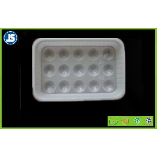 Disposable Plastic Food Trays PE / PP For Snack Bar , Restaurant Use