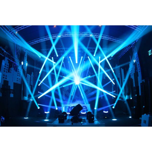 7800K 6 Barras de láser de cabeza Luz de trabajo interior 200W IP20 AC110-240V