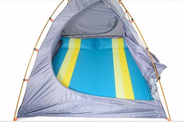 Sleeping Pad for Camping, 3.5 Ultralight Camping Mattress with Built-in Pillow, Compact Insulated Waterproof S