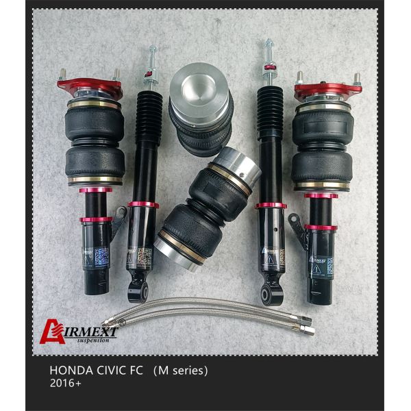 Standard Air Spring Suspension Kits For Honda Civic FC With Camber Plate 2016+