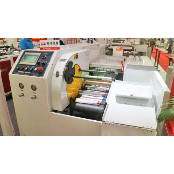 Машина производства сумки отброса Drawstring, кукурузный крахмал кладет машину в мешки 60m/min производства