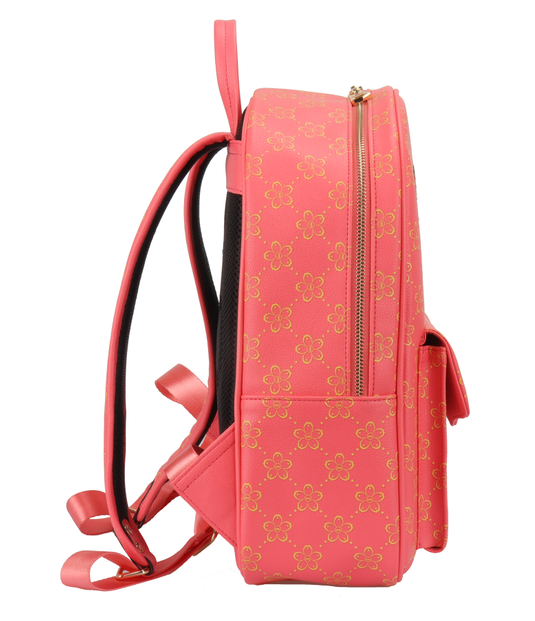 Printed Nylon Leather Unisex Backpack for Daily Use Functional Backpack for Work