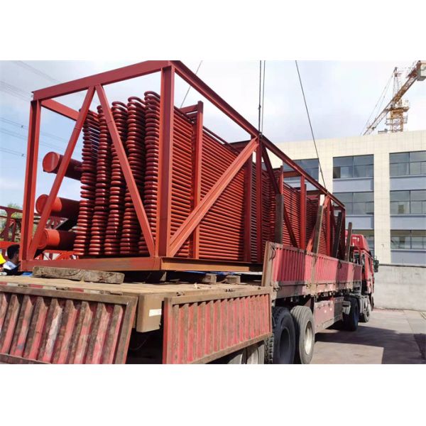 Carbon Steel Flue Gas  Steam Economizer Natural Circulation