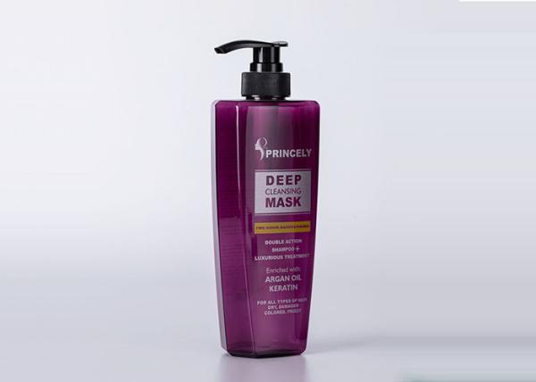 FDA 500ml Plastic Packaging Shampoo Body Lotion Bottle