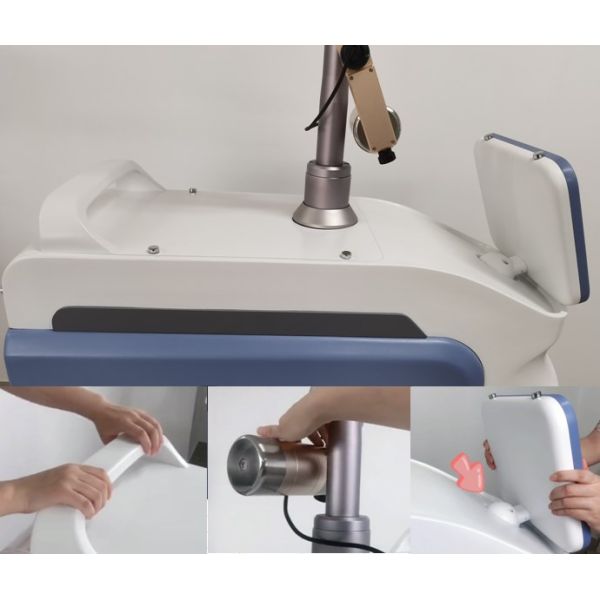 Máquina de eliminación de tatuajes sin dolor Q Switch Máquina de eliminación de tatuajes profesional 532nm